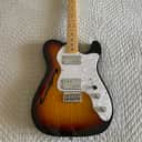 Fender FSR American Vintage '72 Telecaster Thinline 2012 - 2013 - 3-Color Sunburst
