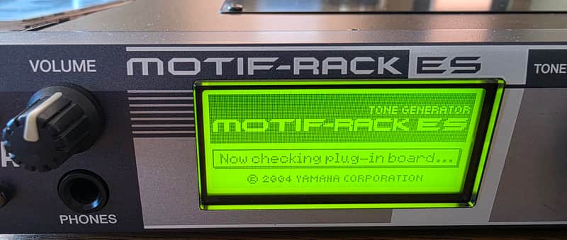 Yamaha Motif ES Rack Tone Generator 2000s - Gray image 1