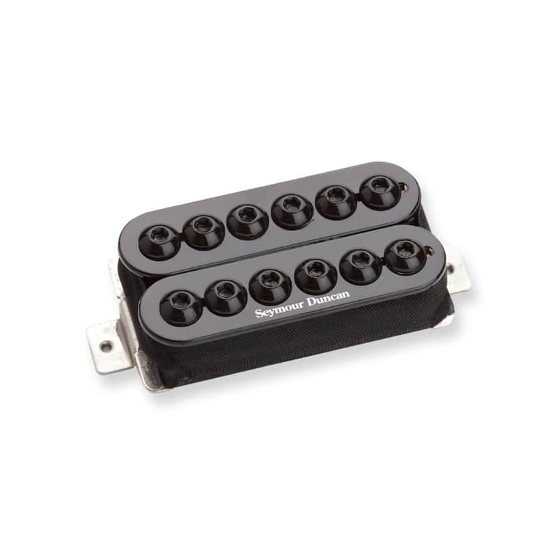 Seymour Duncan Invader High-Output Electric Guitar Humbucker Pickup | Bridge (Black) image 1