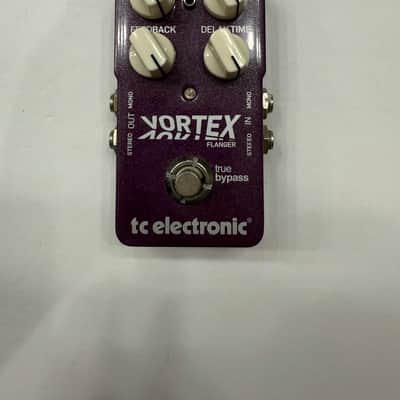 TC Electronic Vortex Flanger Stereo Original V1 True Bypass Guitar Effect Pedal image 1