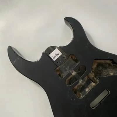 Black HSH Guitar Basswood DIY Project Body image 6