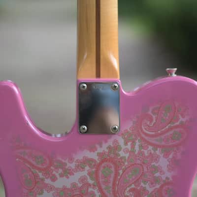 Del-Tone 50's T-Style Multibender, Light Aging - Pink Paisley image 15