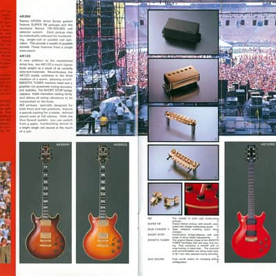 1985 Ibanez AR305AV Artist Super Edition (Antique Violin) image 23