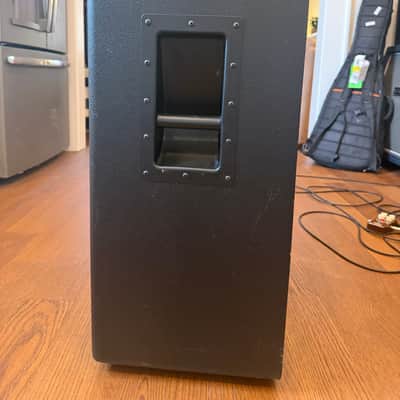 Mojotone 2x12 Internal Slant Black Speaker Cabinet loaded w/ 2x Celestion G12H-75 Creambacks image 3