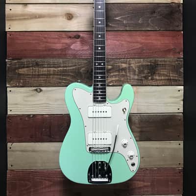 Fender Limited Edition Parallel Universe Series Jazz Tele Surf Green 2018 image 8