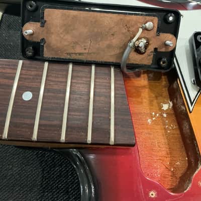 Univox HI FLIER BASS 1970-1990’s - BURST image 21