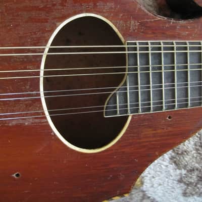 Regal Reverse-Scroll Flatback Mandolin #107 (1914-1935) image 14