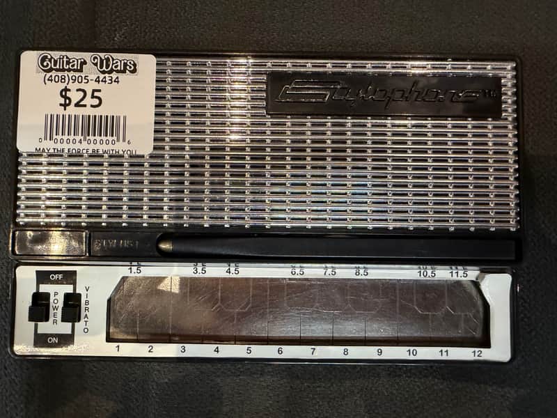 Stylophone S1 Synth 2000/2010s - Black and chrome image 1