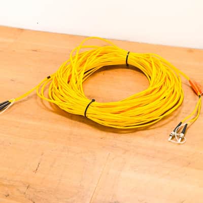 Unbranded ST-ST SMF-28e Single Mode Duplex Fiber Optic Cable - 100' CG01ZLQ image 1