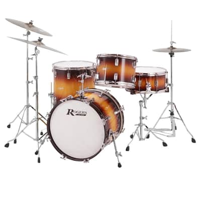 Rogers PT-0320HX-SB Powertone 3pc 20x14/13x9/16x16 Sunburst Lacquer image 2