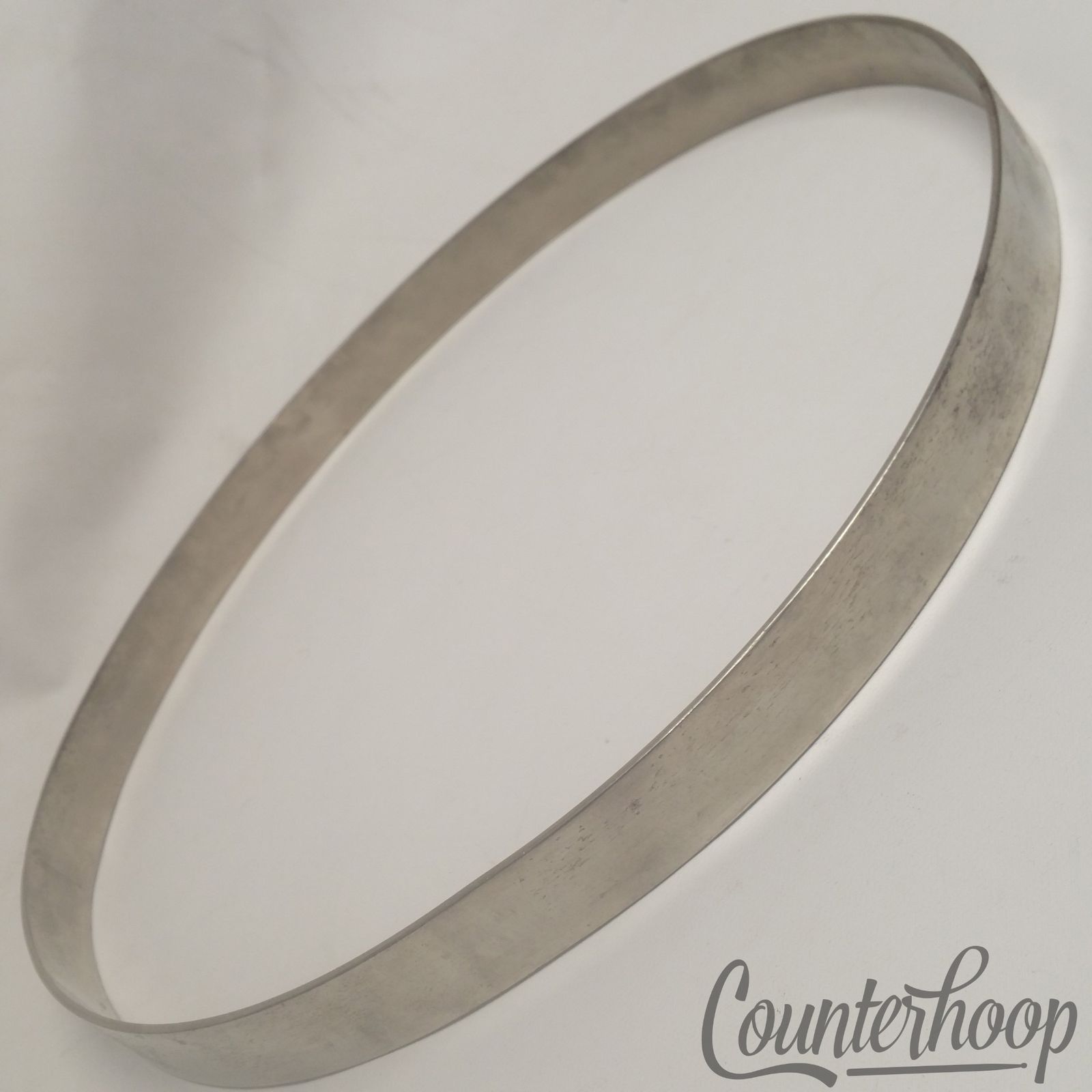 Leedy 13 1/8"Snare Batter/Tom Resonant Drum Rim/Hoop Nickel StickChopper Vintage — main photograph
