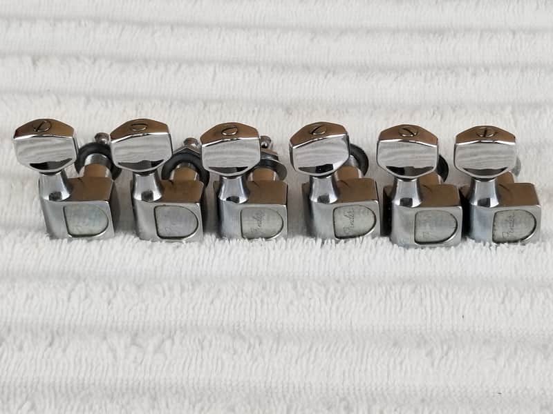 1970s Fender Telecaster Deluxe Tuners - Complete Set image 1
