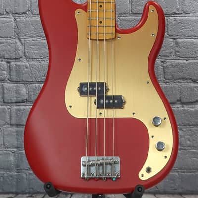 Squier 40th Anniversary Vintage Edition Precision Bass 2022 - Present - Satin Dakota Red image 1
