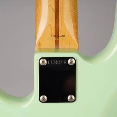 Fender Japan '57 Precision Bass Reissue - 1988 MIJ - Surf Green w/HSC image 12