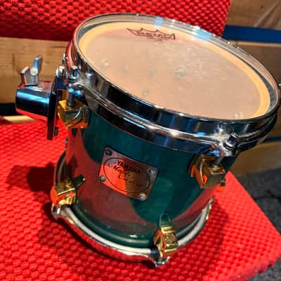 Yamaha Maple Custom Drum Set in Emerald Green image 6