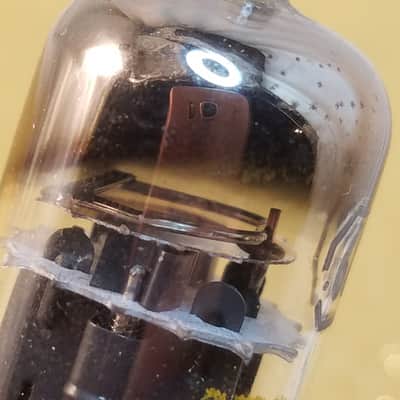 Tung-Sol 6CG7 tNOS AT1000 TESTED Vacuum Tube RARE triple mica dual triode 1956 image 7