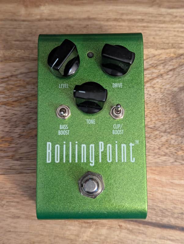 ギター ROCKBOX boiliog point Rockbox Boiling Point Green Electric Guitar Overdrive Effect Pedal
