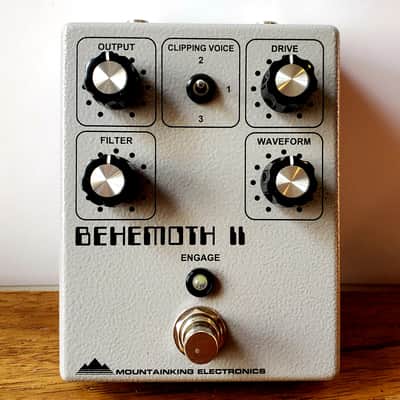 Mountainking Electronics Behemoth II bass/guitar booster-tube overdrive-distortion-compressor image 1