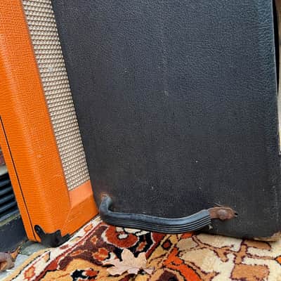 Vintage 1967 Park Marshall 2x12 Amplifier Cabinet Column Repairs Celestion T1221 image 11
