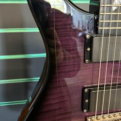 PRS SE Paul Allender Purple Burst 2011 Electric Guitar image 4