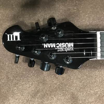 Ernie Ball Music Man Luke III Steve Lukather Signature Tumesient Black BFR HHS image 5