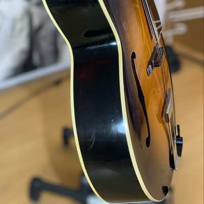 Pre-War 1937 Gibson L7 Archtop, w/DeArmond FHC Neck Pickup, Cremona- Sunburst & OHSC image 13