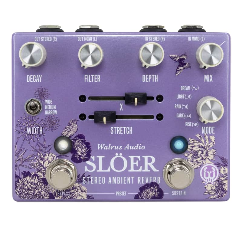 Walrus Audio Slöer Stereo Multi-Texture Reverb | Reverb Canada