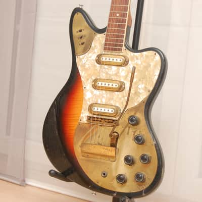 Framus Golden Strato de Luxe 5/168-54 gl – 1963 German Solidbody Guitar Gitarre natural relic image 1