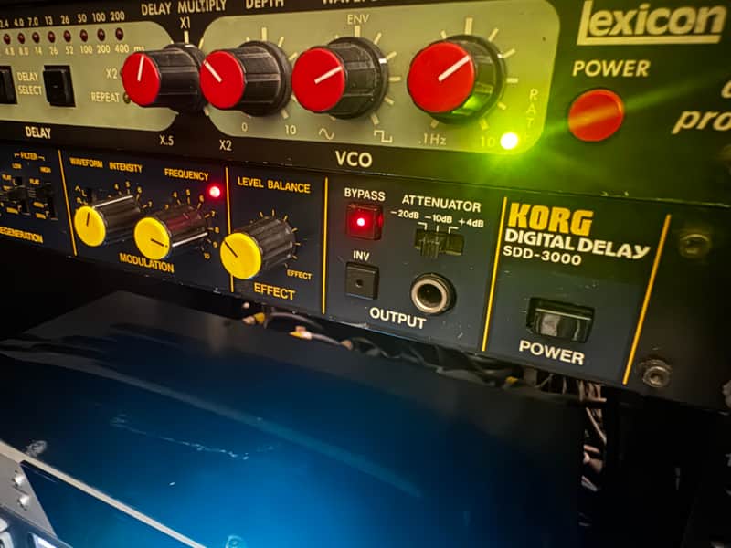 Korg SDD-3000 Digital Delay 1980s - Black image 1