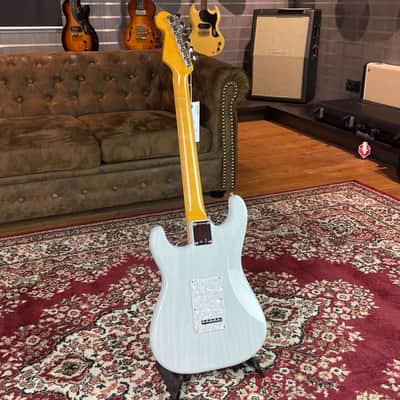 Fender Kenny Wayne Shepherd Sign. Stratocaster Transparent Faded Sonic Blue + 3,412 kg image 11