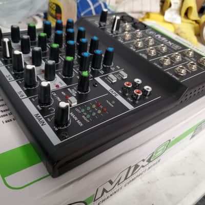 Mackie Mix8 8-Channel Non Powered Compact Mixer, Not Functioning, For Parts Only image 3