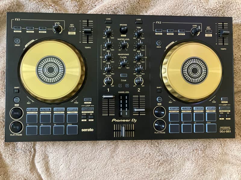 ddj sb3 ゴールド Pioneer DJ DDJ-SB3-N Limited Edition Gold Serato DJ Controller