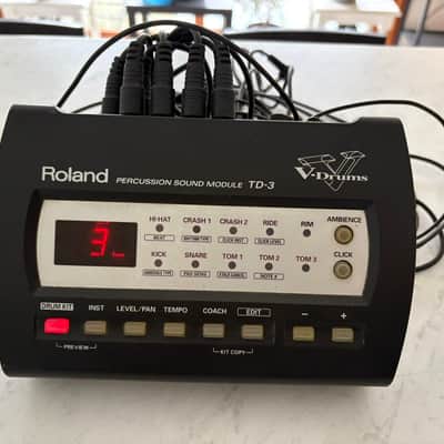 Roland TD-3 Drum Sound Module 2004 - 2009 - Black