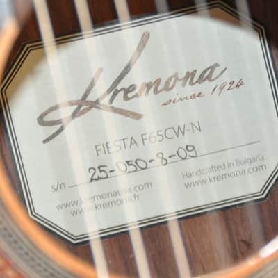 KREMONA Fiesta F65CW48 / Performer Series / Crossover Nylon Electro / Made In Europe / 25-050-8-09 image 8