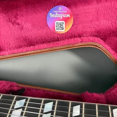 1996 Gibson L-4 CES winered goldhardware Like NEW orig Case image 12