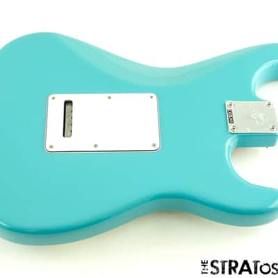 LEFTY Fender Player II Stratocaster Strat LOADED BODY, Alder Strat Aquatone Blue image 2