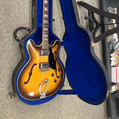 Guild Vintage Starfire IV Semi-Hollow Electric Guitar - 1979 - Sunburst with Original Hardshell Case image 1