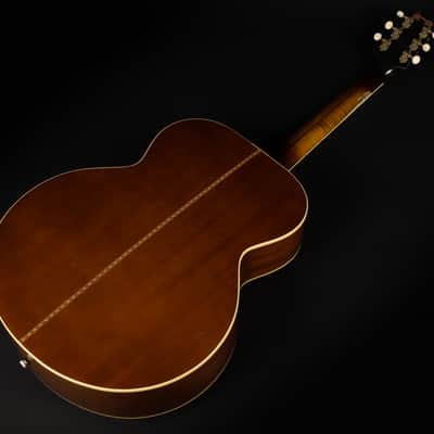 2025 Gibson Custom Shop 1939 SJ-100 Heavy Aged - Faded Vintage Sunburst | USA Murphy Lab Historic SJ-200 Jumbo Acoustic Guitar Torrefied Adirondack Red Spruce | CoA OHSC image 12