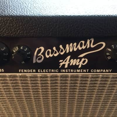 Fender D.A.W. - FluxTone equipped Modified BlackFace Bassman 1967 Black image 7