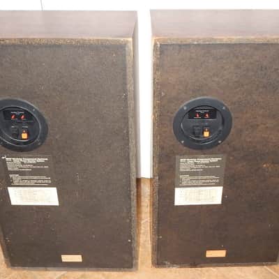 mcs panasonic technics 683-8320 time aligned 3 way vintage speakers image 4