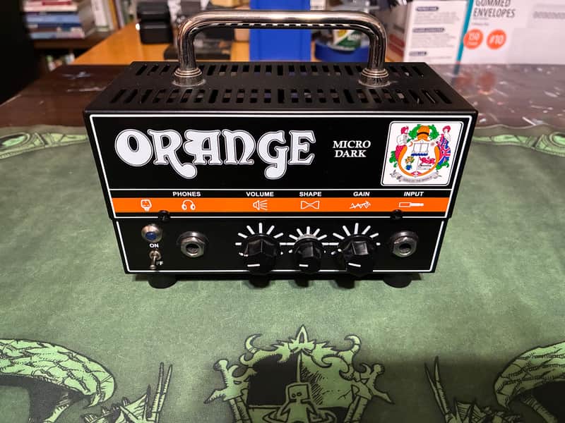 Orange Micro Dark 20-Watt Guitar Amp Head 2015 - Present - Black image 1
