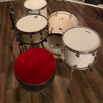 Tama Starclassic Performer EFX Birch  2000s White Oyster image 2