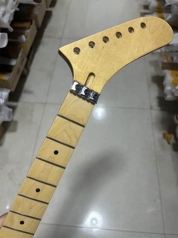 Banana Head Electric Guitar Maple Wood Neck, 22 Frets Fingerboard image 1