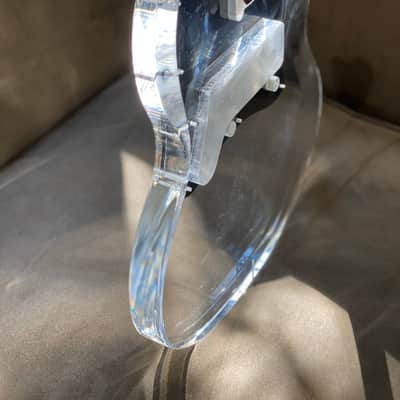 SMG Scale Model Guitars Lucite SG Acrylic Lucite image 9