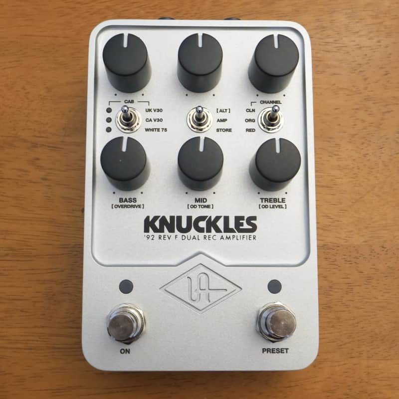 KNUCKLES '92 Rev F Dual Rec Amplifier Emulation Pedal by Universal Audio! UAFX Pedal **FREE SHIPPING!** image 1