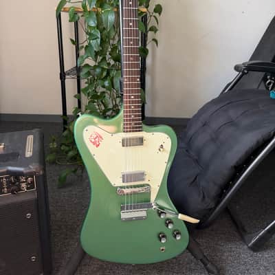 Vintage!  1967 Gibson Firebird Non-Reverse - Inverness Green Refinish image 16