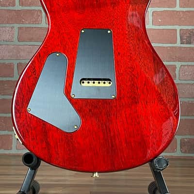 PRS 40th Anniversary Custom 24-08 Semi-hollow Electric Guitar - Charcoal Cherry Burst image 13