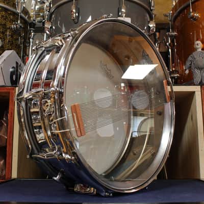 Late 1950s WFL "Super 400" 5x14 Chrome Over Brass Snare Drum image 5
