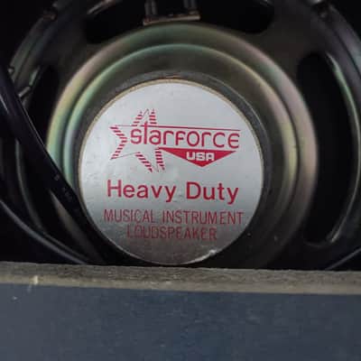 Starforce Starforce Guitar Amplifier SGA125 vintage 1988 Blue image 10