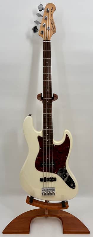 Signature Handmade Custom Basses J-Bass 1980's - White image 1